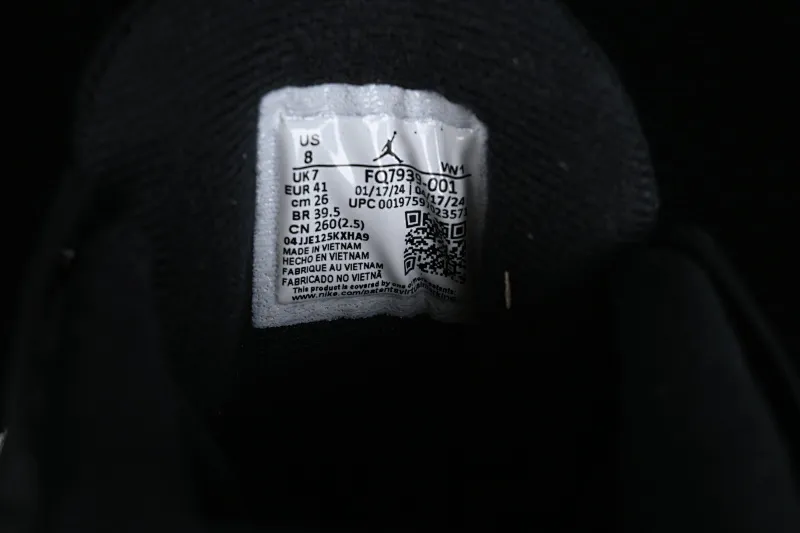 All categories Air Jordan Jordan series basketball shoes Air Jordan 4 Air Jordan 4 "Remastered" AJ4 Joe 4 remake black and white FQ7939-001